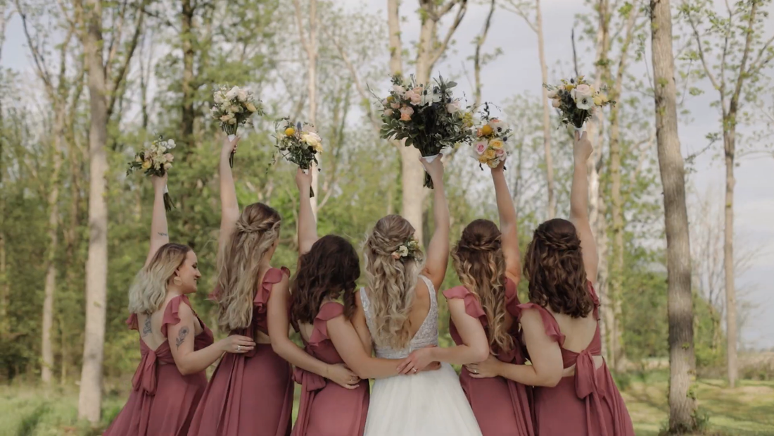 You're like a dream walking | Outdoor wedding at family farm | Indiana Wedding Video