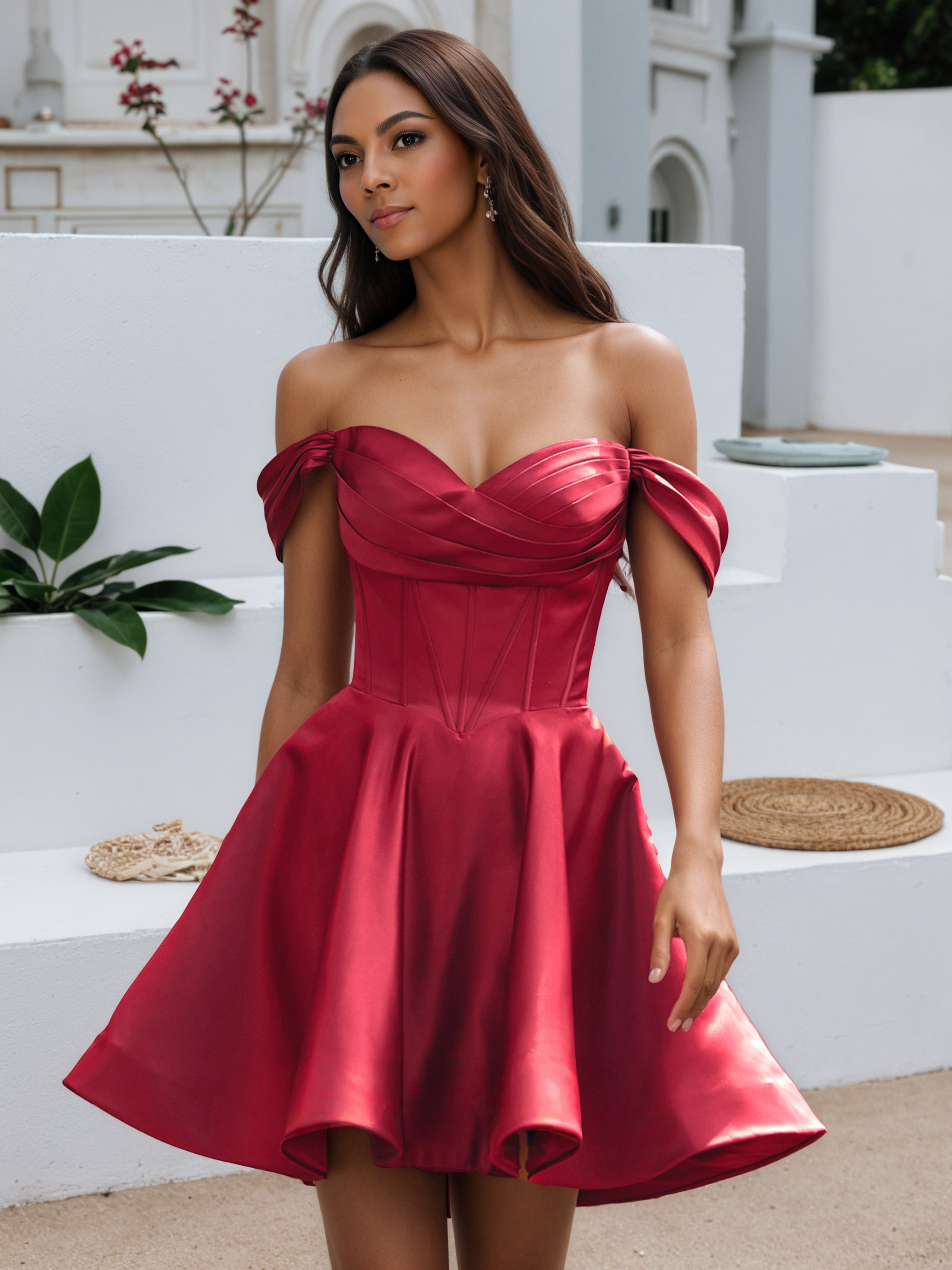 red rose homecoming dress Amarra Red Homecoming Dresses