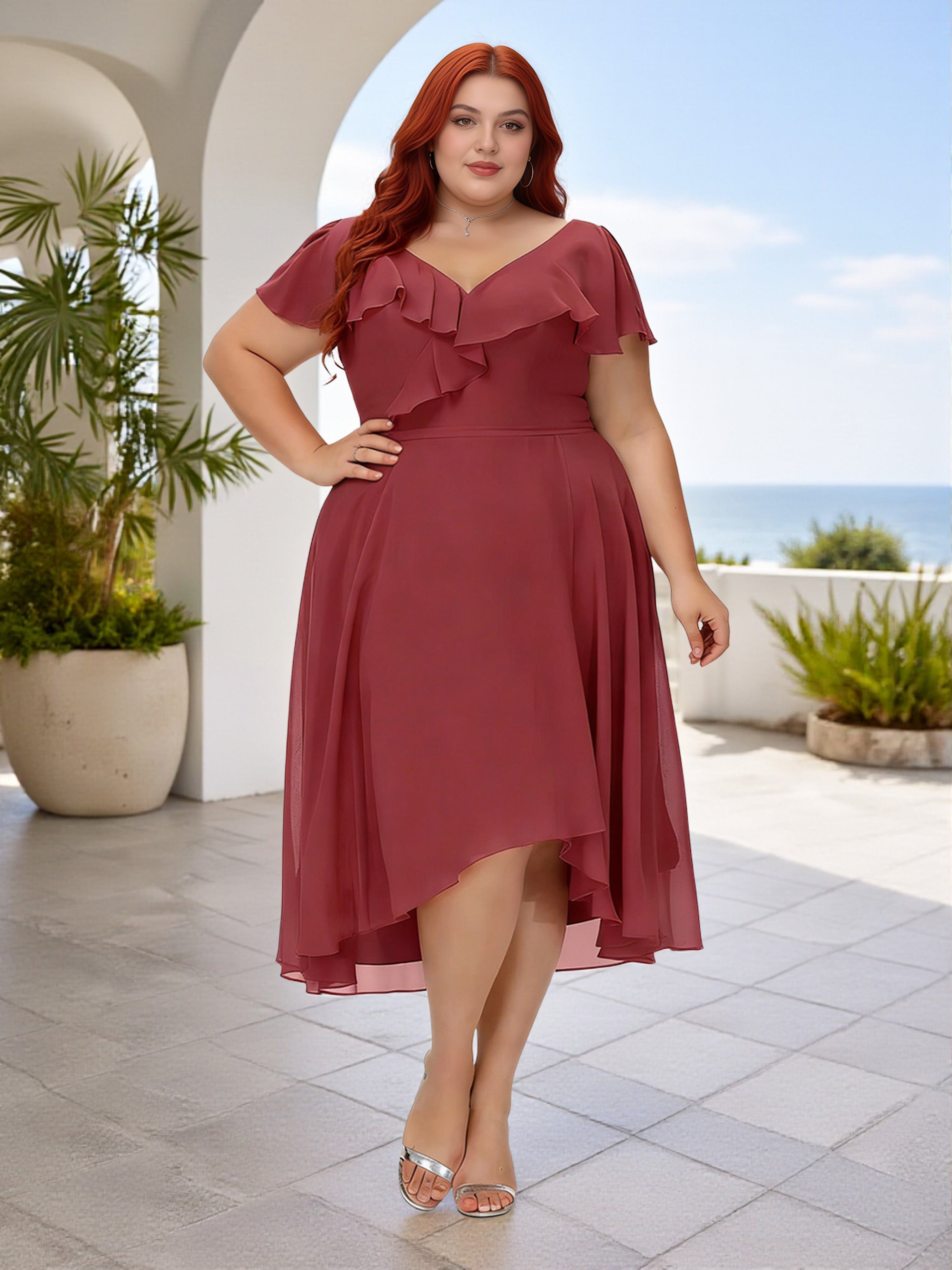 plus size apple red bridesmaid dresses Red Plus Size Bridesmaid Dresses for sale