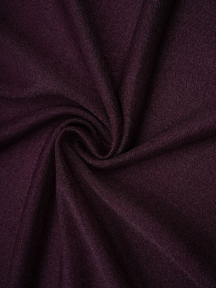 Simple Spaghetti Straps Grape Layers Sheer Tulle Prom Dresses