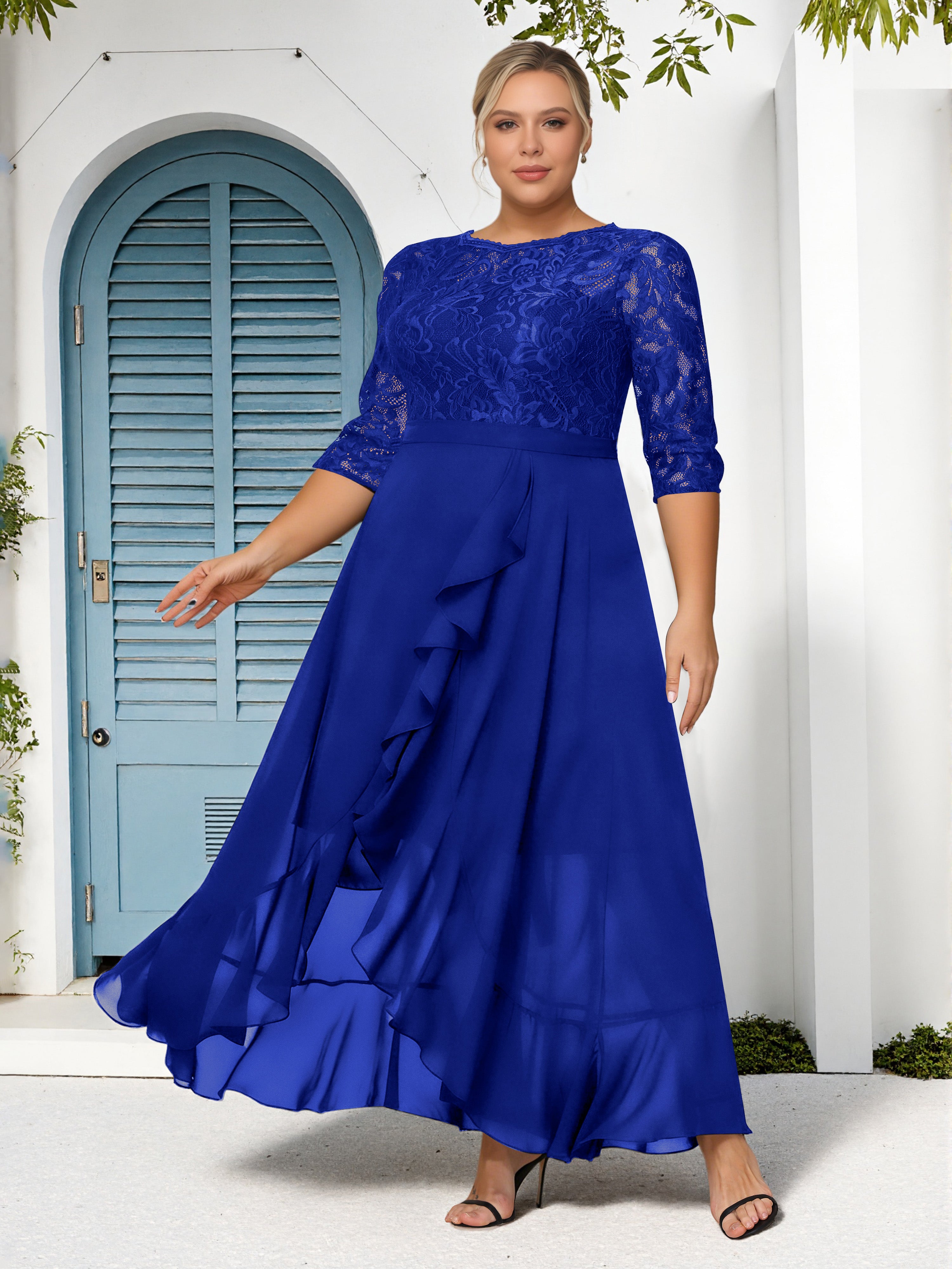 royal blue mother of the bride dresses Cap Sleeve Navy Bridesmaid Dress Sequin APD3343 Elegant and timeless Light Royal Blue Mother of