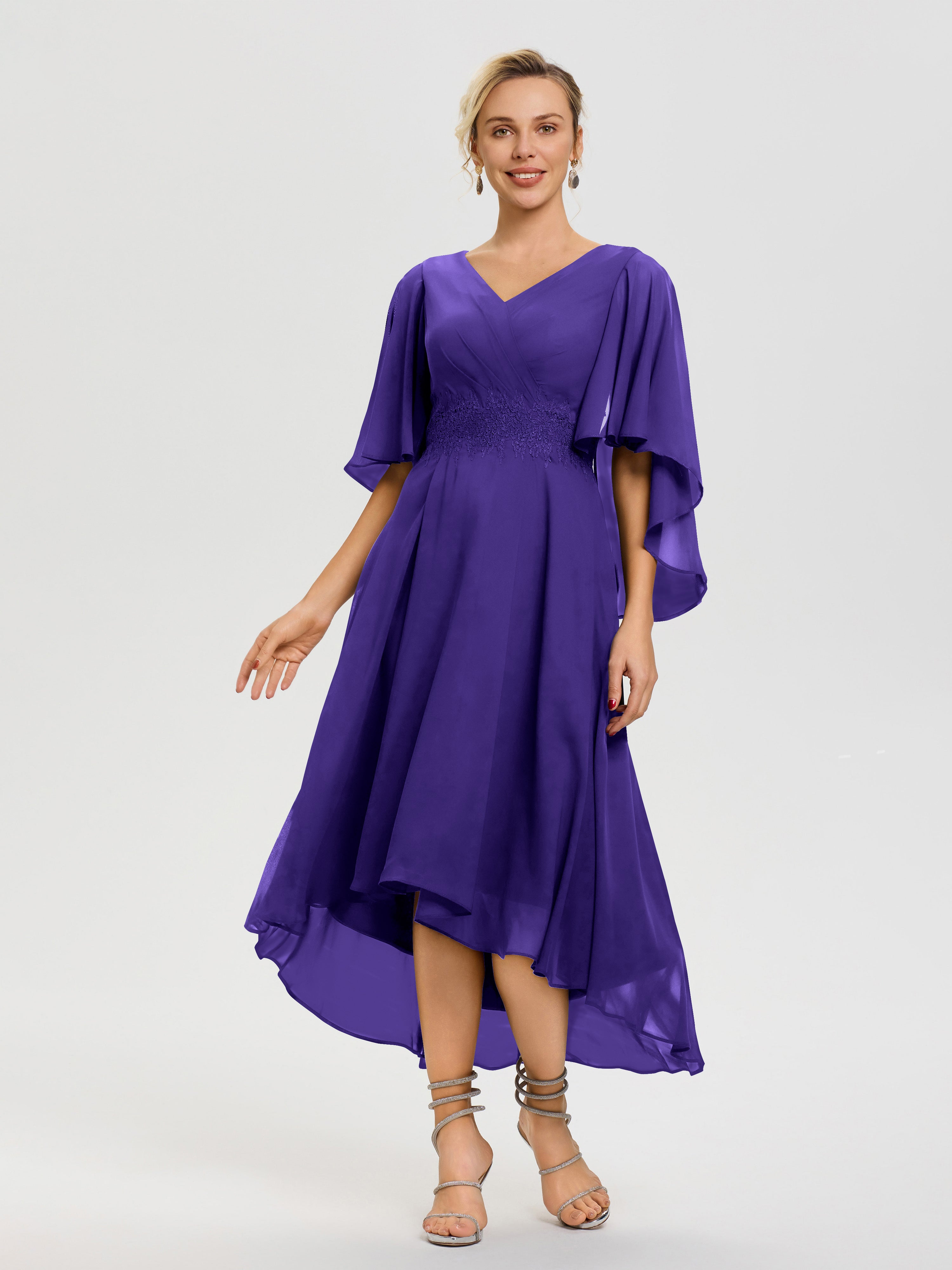regency chiffon dress Sheath/Column One Shoulder Regency Chiffon Long Prom Dresses Cheap Eve SELINADRESS