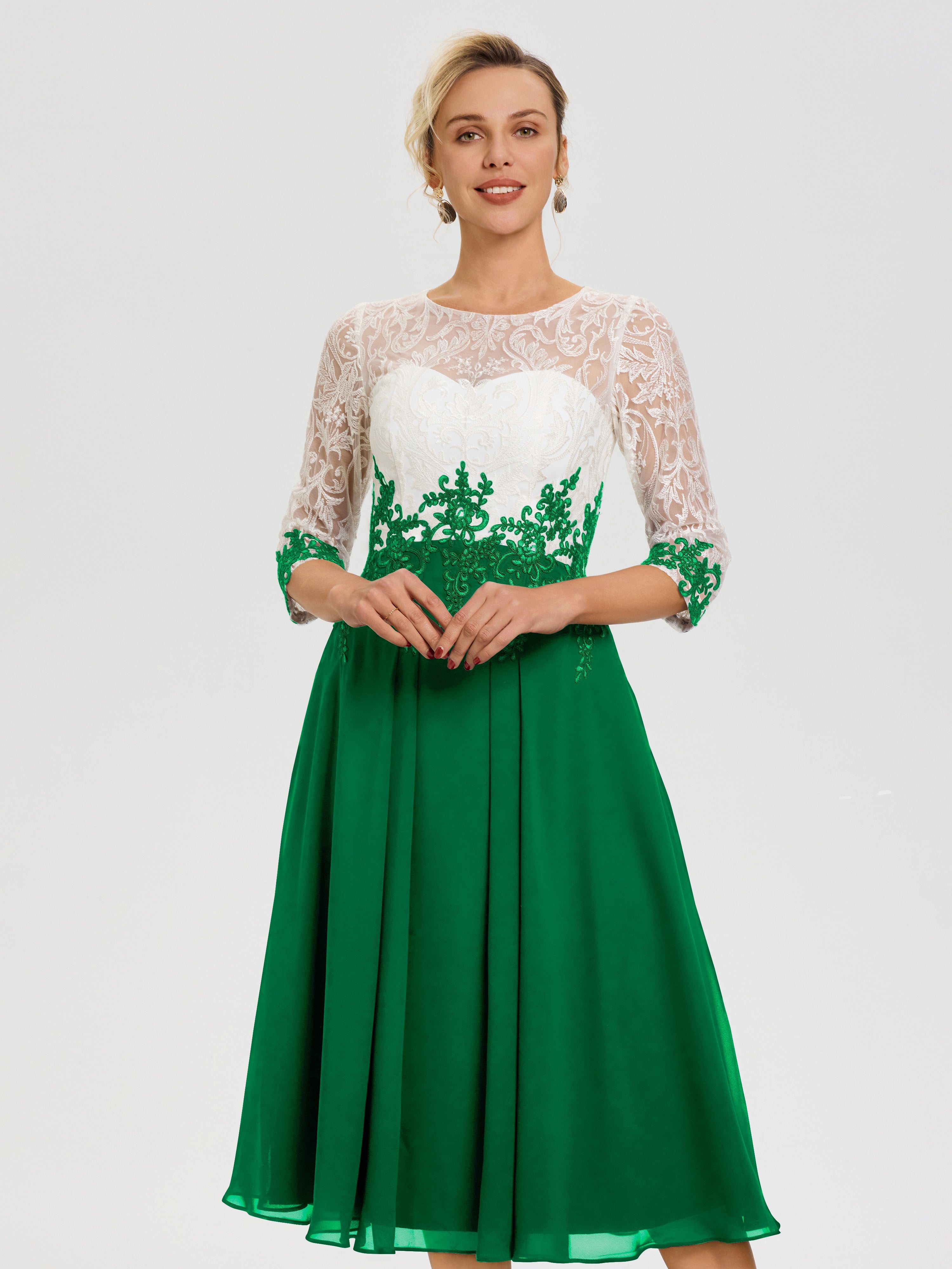 Emerald Green Mother Of The Bride Outfits Illusion Sleeves Sweetheart Emerald Green Mother Of The Bride Outfits Illusion Sleeves Sweetheart