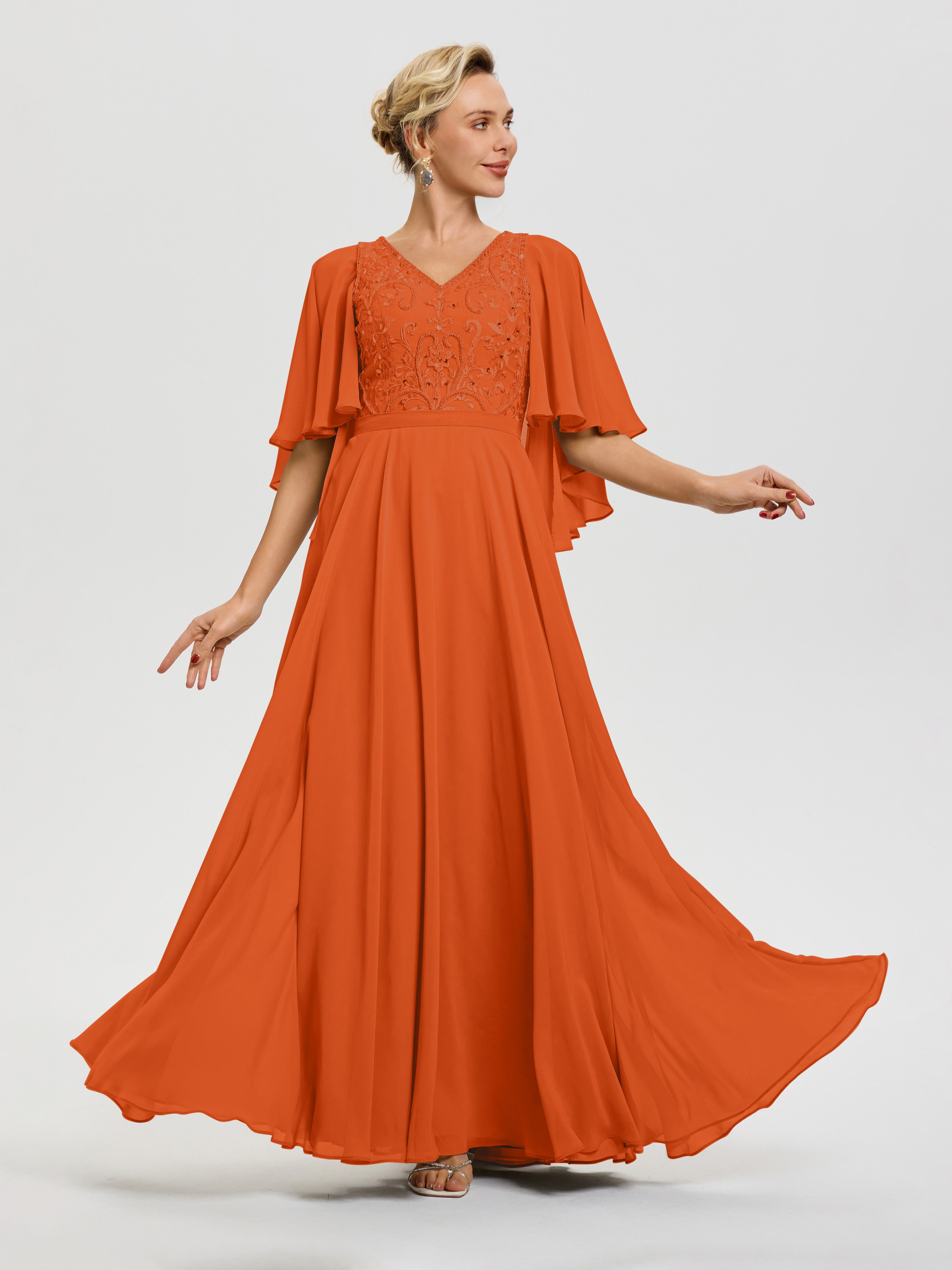 V Neck Mother Of The Bride Dresses Burnt Orange Burnt Orange Mother Of The Bride Dress V Neck Mother Of The Bride Dresses Burnt Orange Burnt Orange Mother Of The Bride Dress