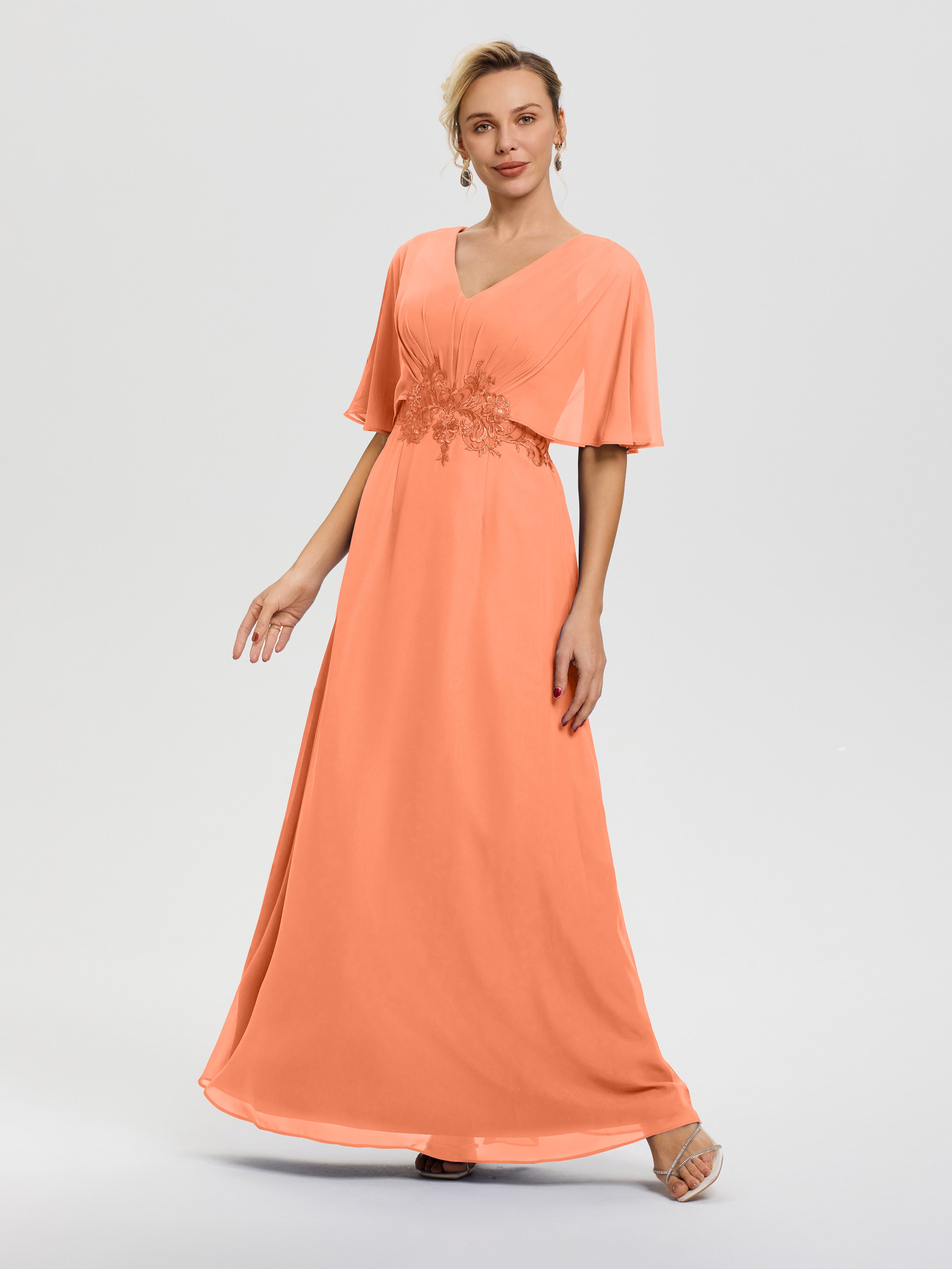 papaya formal dresses Bora Dress - Papaya, AU/UK 6