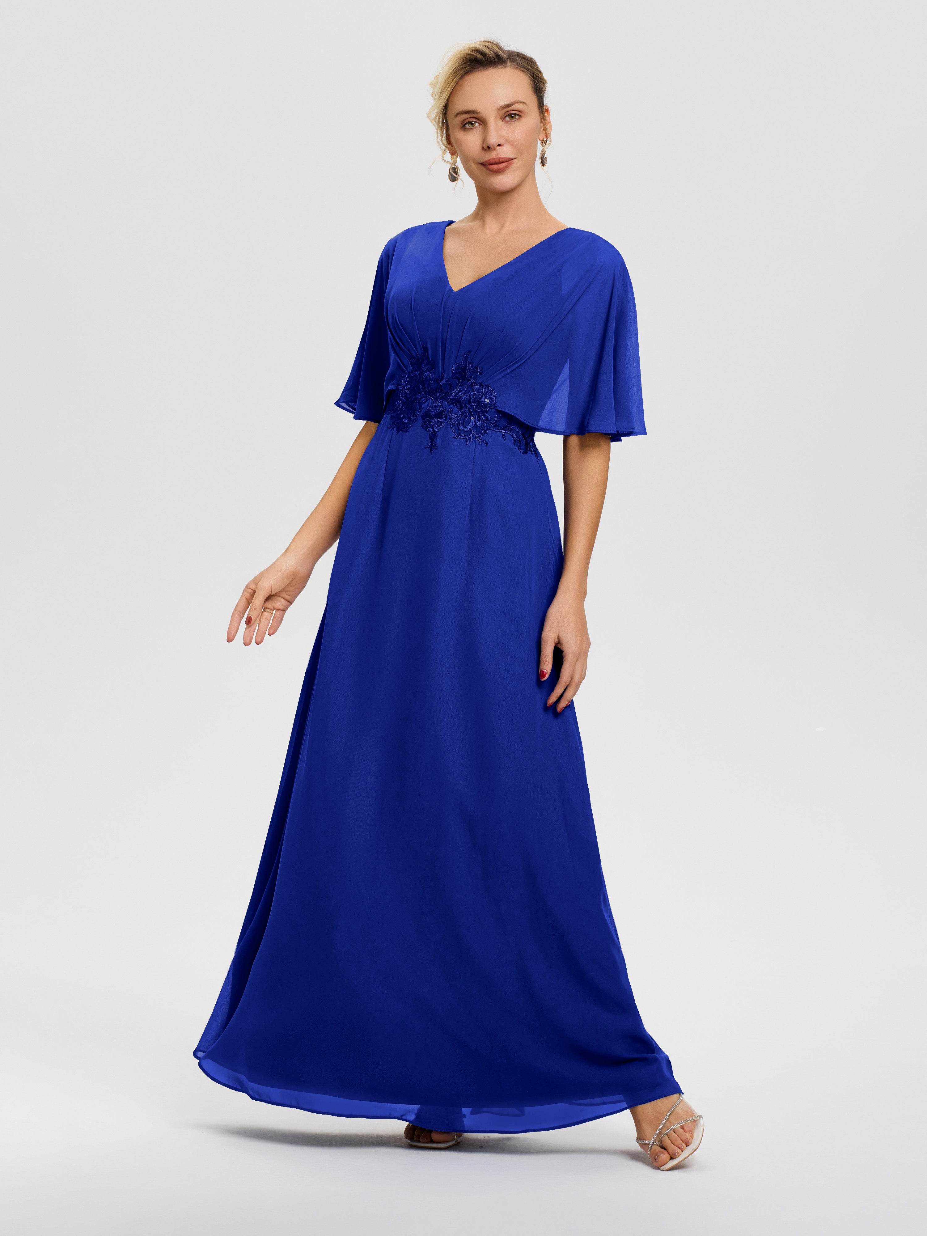 mother of the bride royal blue dresses Royal Blue Mother of the Bride Dresses Glamlora