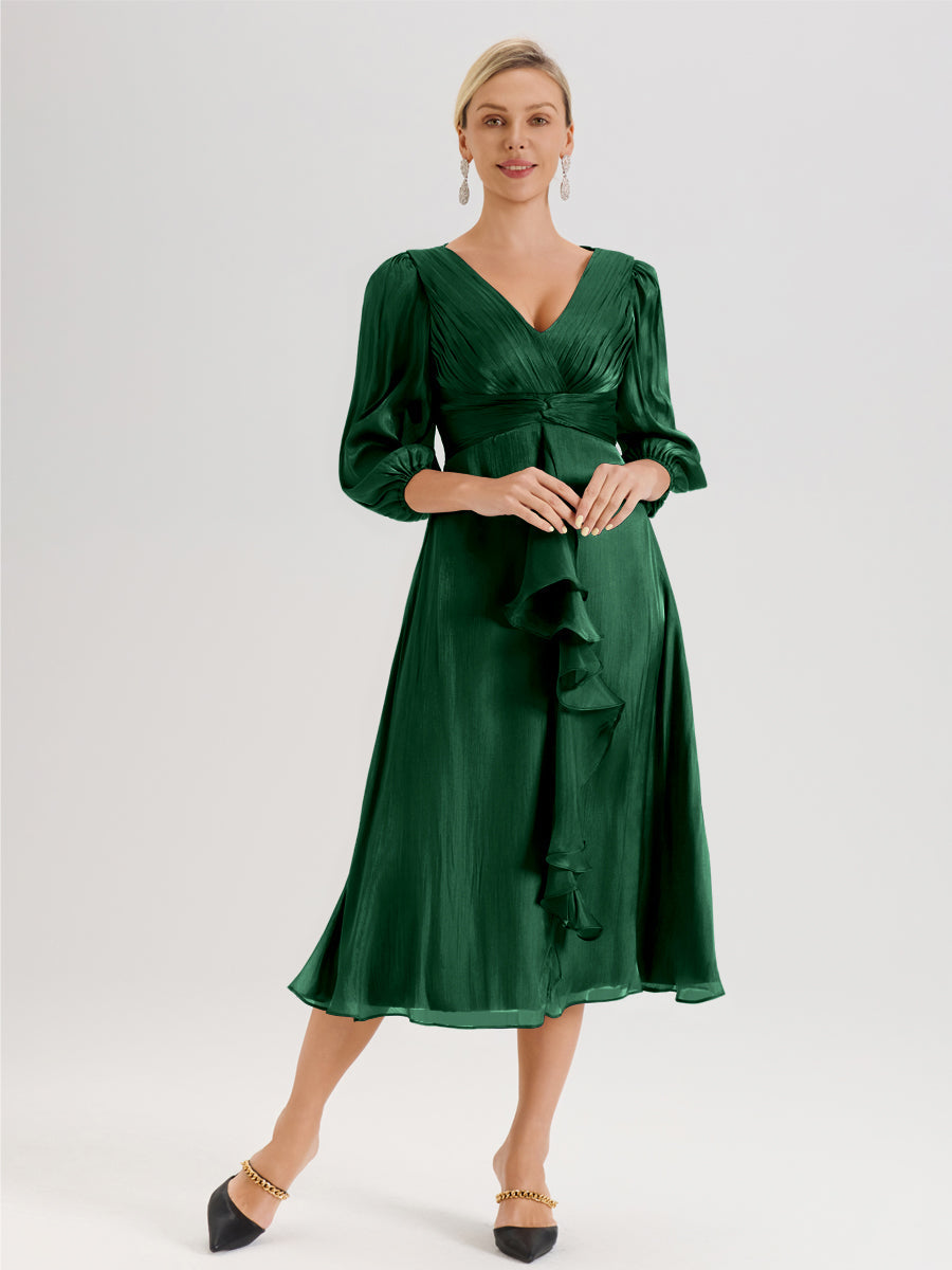 hunter green tea length dress Buy Adrianna Papell Green Dark Tea Length Dress from Next USA