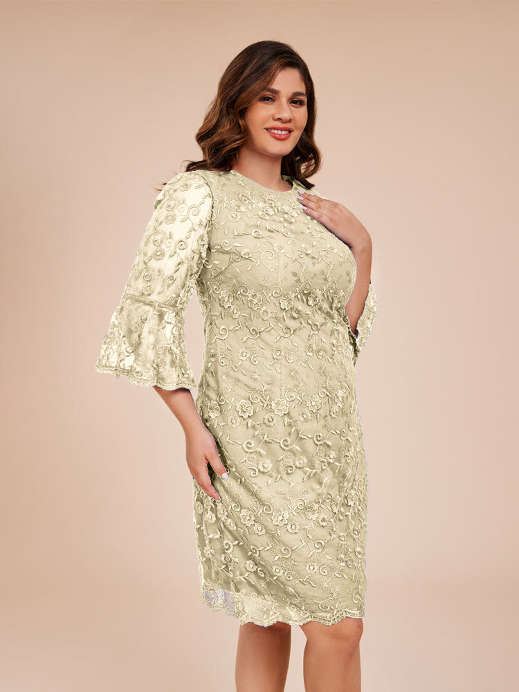 Cicinia 2 Pieces Knee Length Papaya Mother Of The Bride Dress With Jacket Plus Size Short Cicinia 2 Pieces Knee Length Papaya Mother Of The Bride Dress With Jacket Plus Size Short