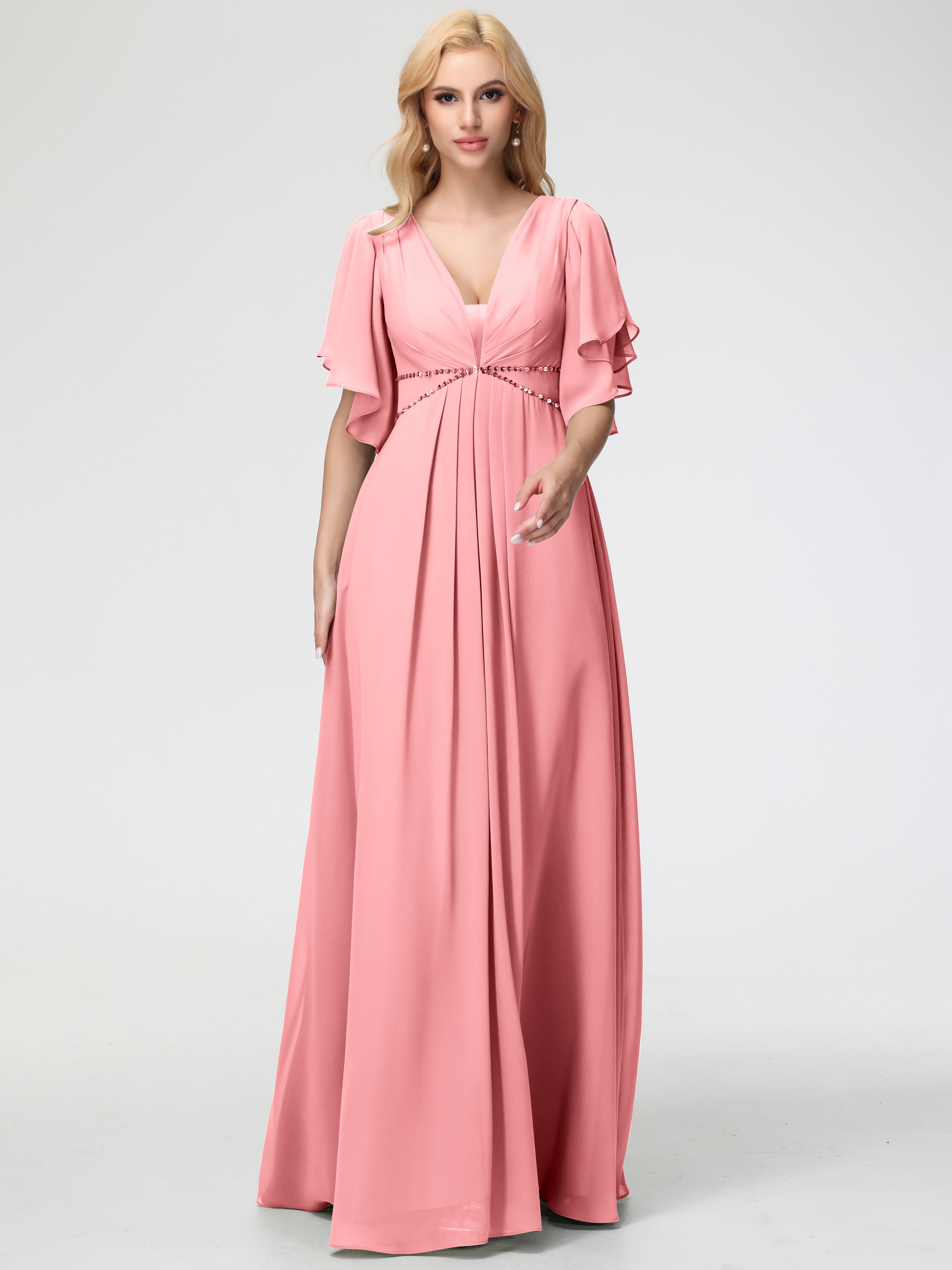 women's pink flamingo dress Flamingo Print V-neck Racerback Sleeveless Dress For Women