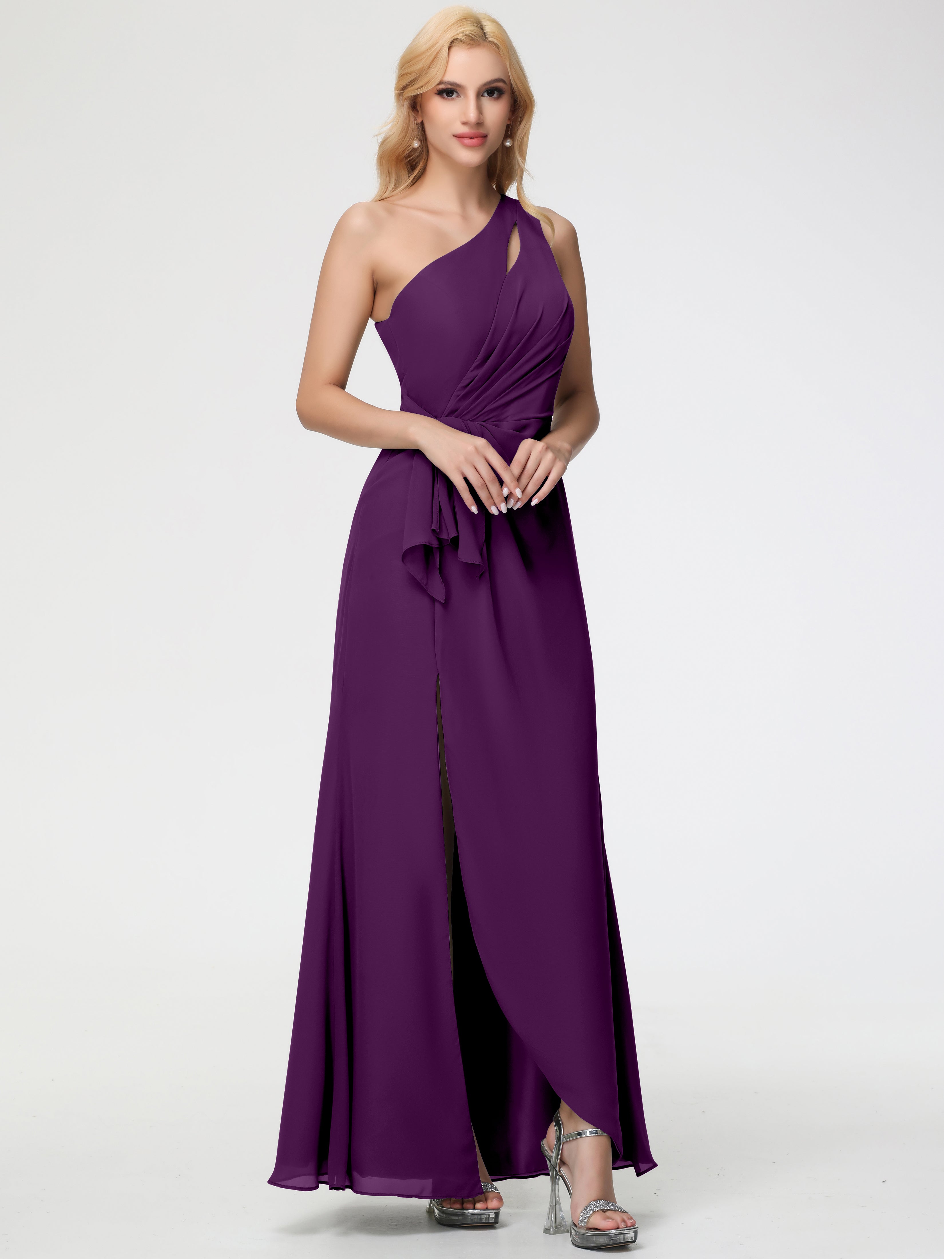 grape colored bridesmaid dresses Grape Bridesmaid Dresses