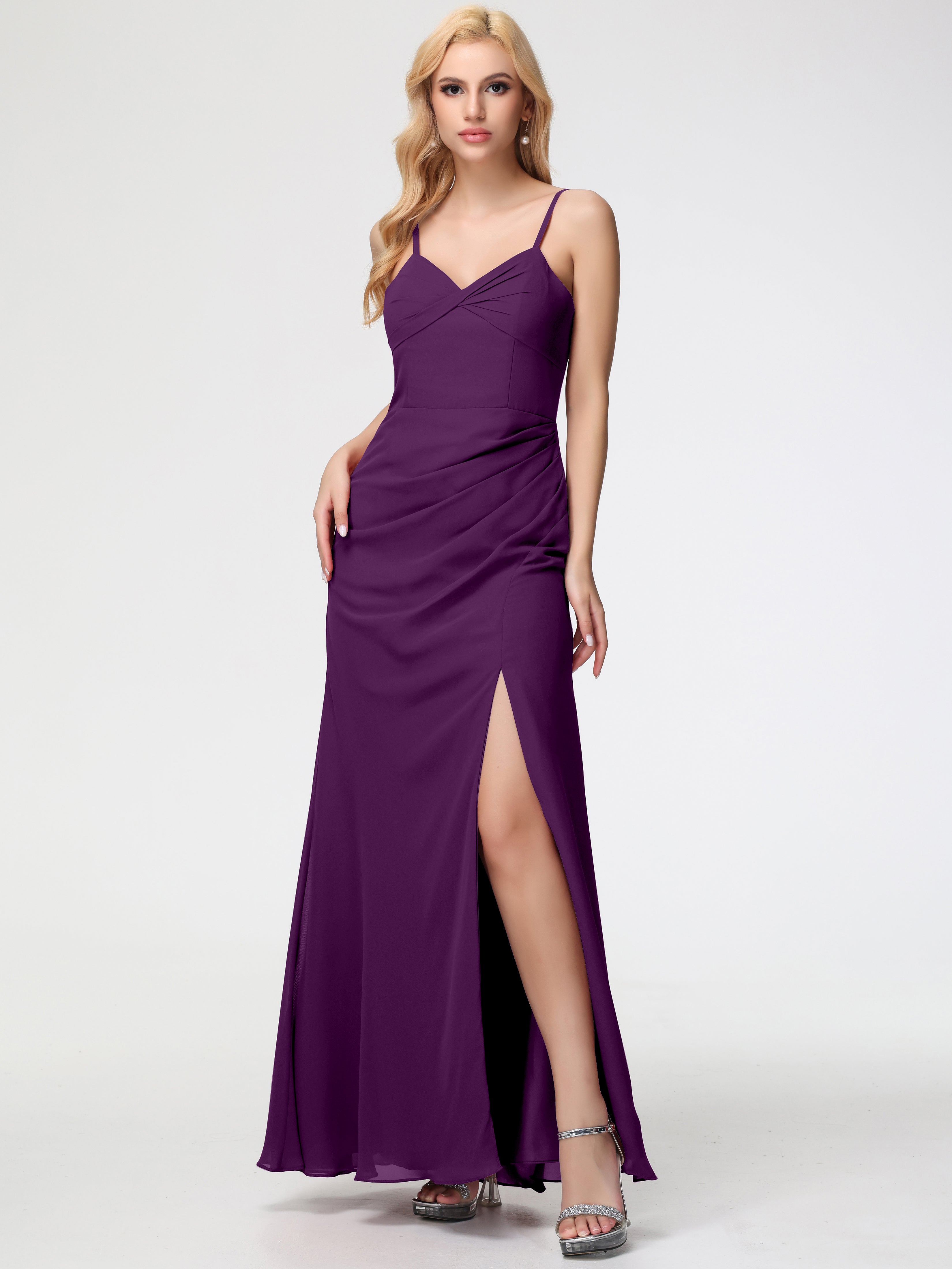 purple colour bridesmaid dresses Sexy Mermaid Dresses Flatter your bridesmaids with our Sexy Mermaid Purple Bridesmaid Dresses Grape Colour Bridesmaid Dresses Sheath/Column