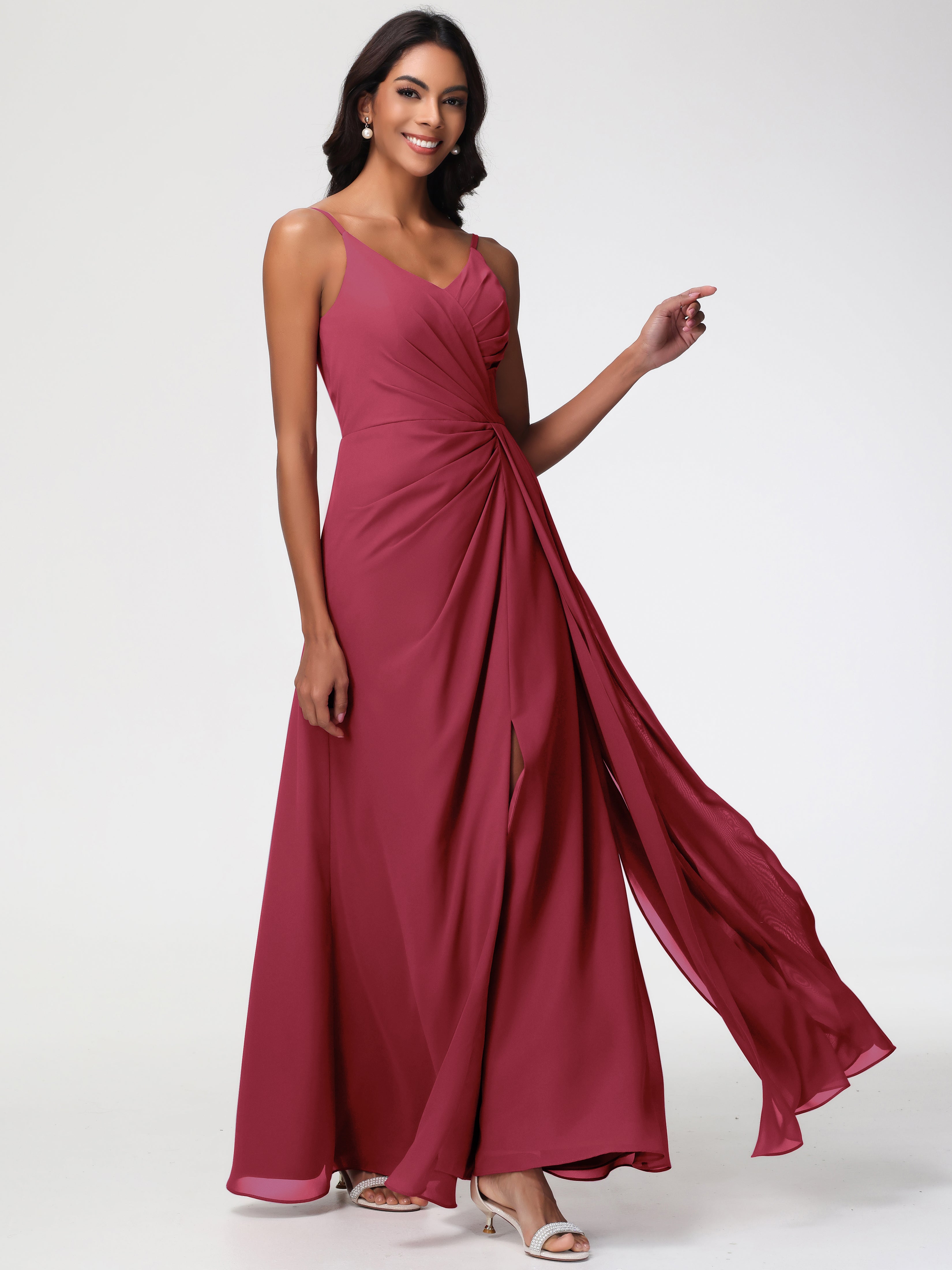 cinnamon bridesmaid dress KissProm