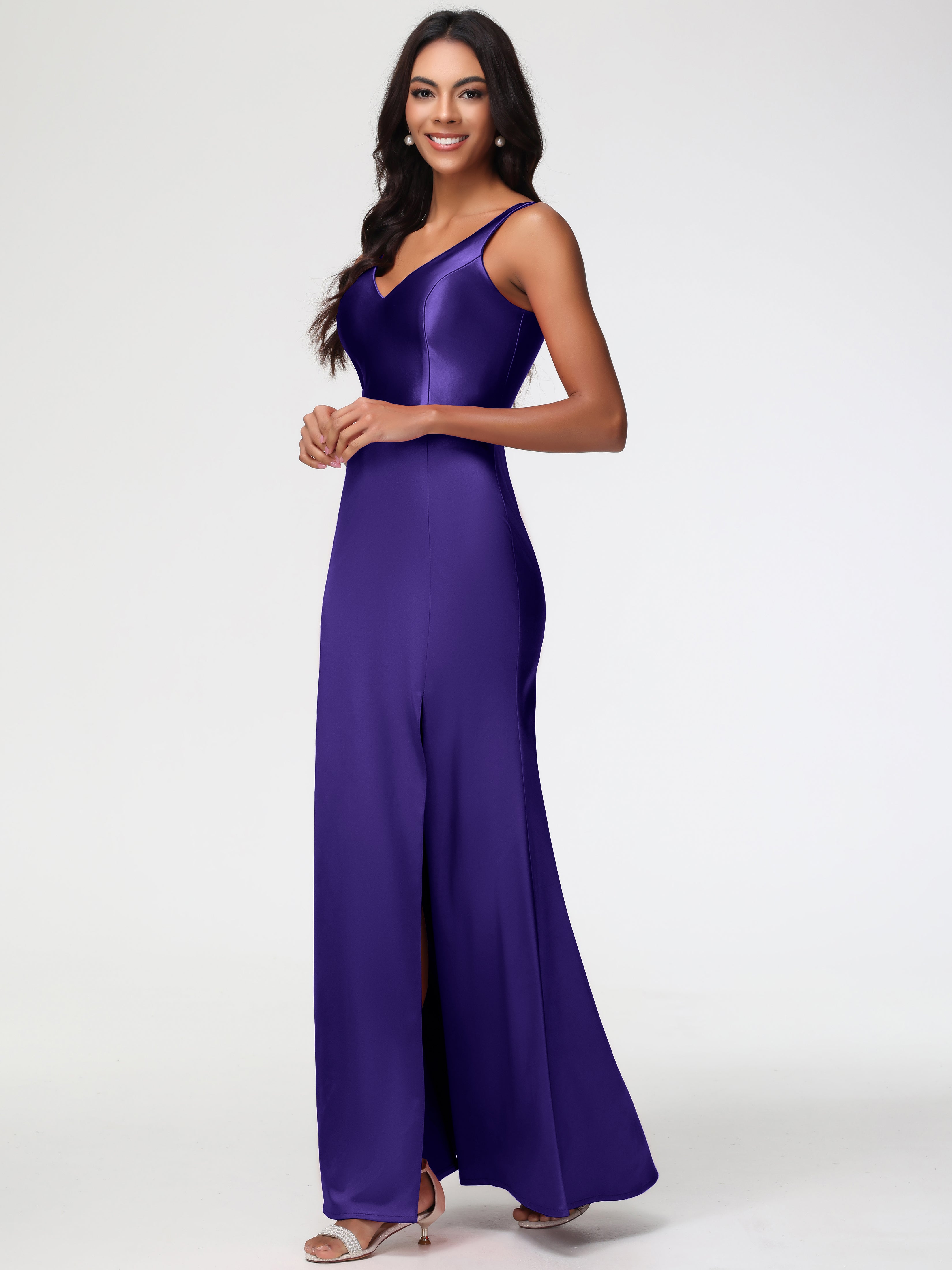 elegant sleeveless sheath dress A-Line Wedding Guest Dress 2026 Black White Deep V Neck Sleeveless Hi-Lo Midi Gown with Contrast Panel Elegant Formal Evening Party Dress