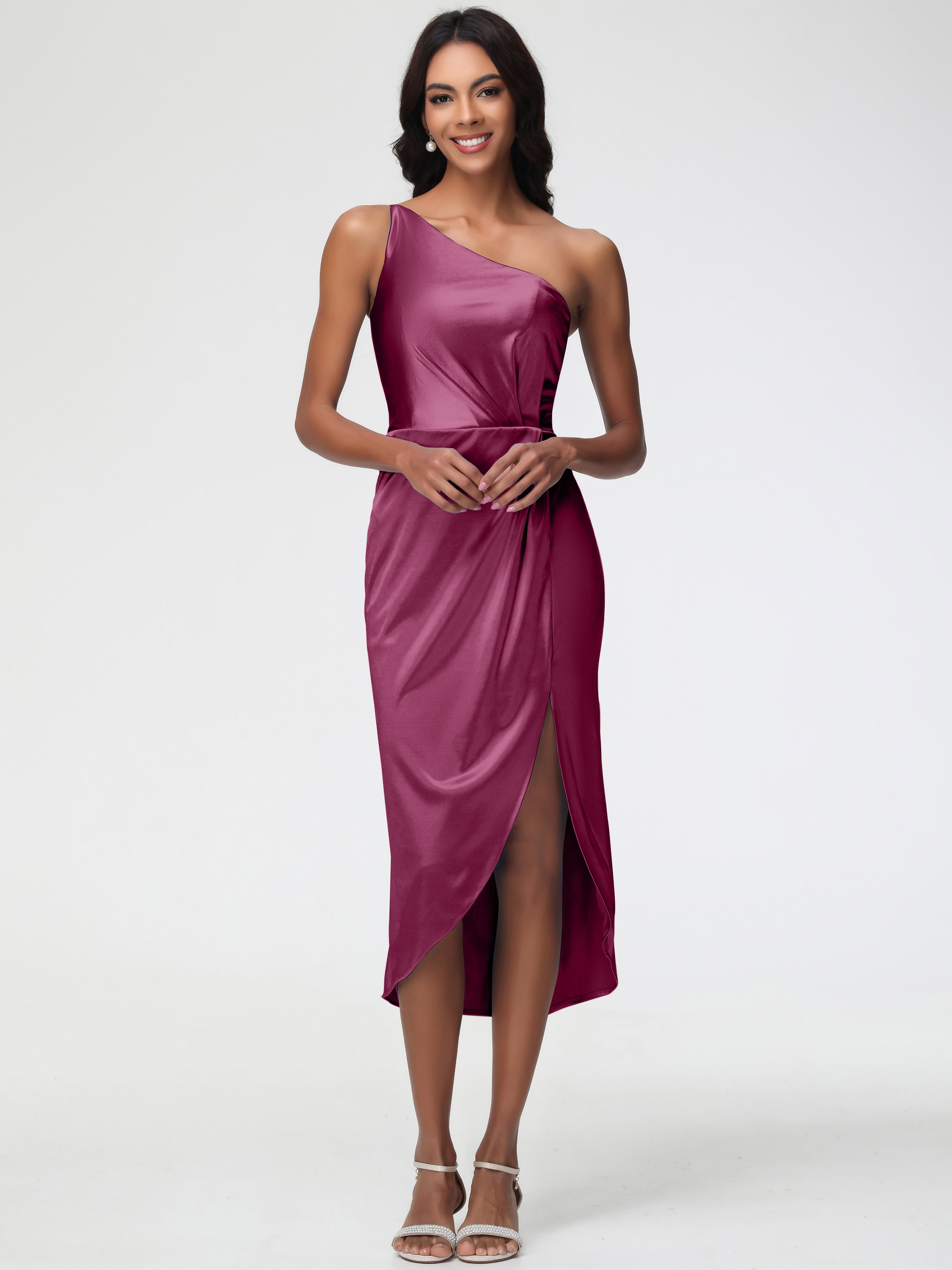 mulberry cocktail dress Women's 100% Pure Mulberry Silk Cocktail Dress