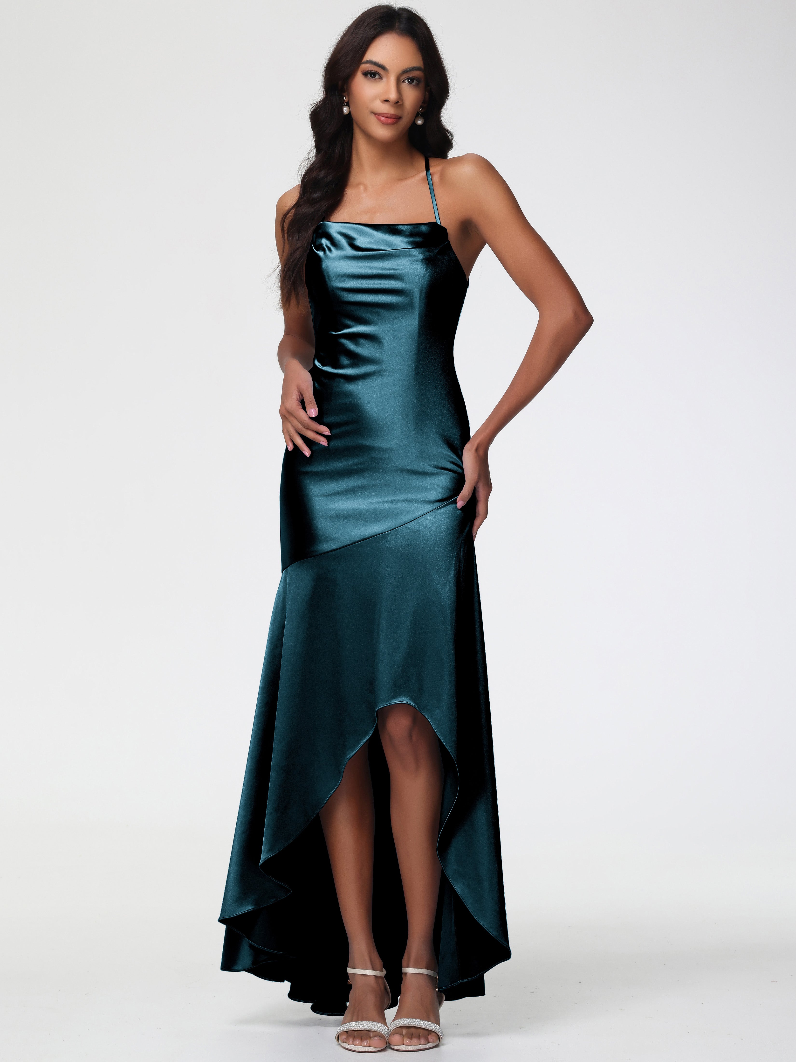 peacock blue bridesmaid dresses Bridgette Bridesmaid Dress by Tania Olsen Peacock Blue