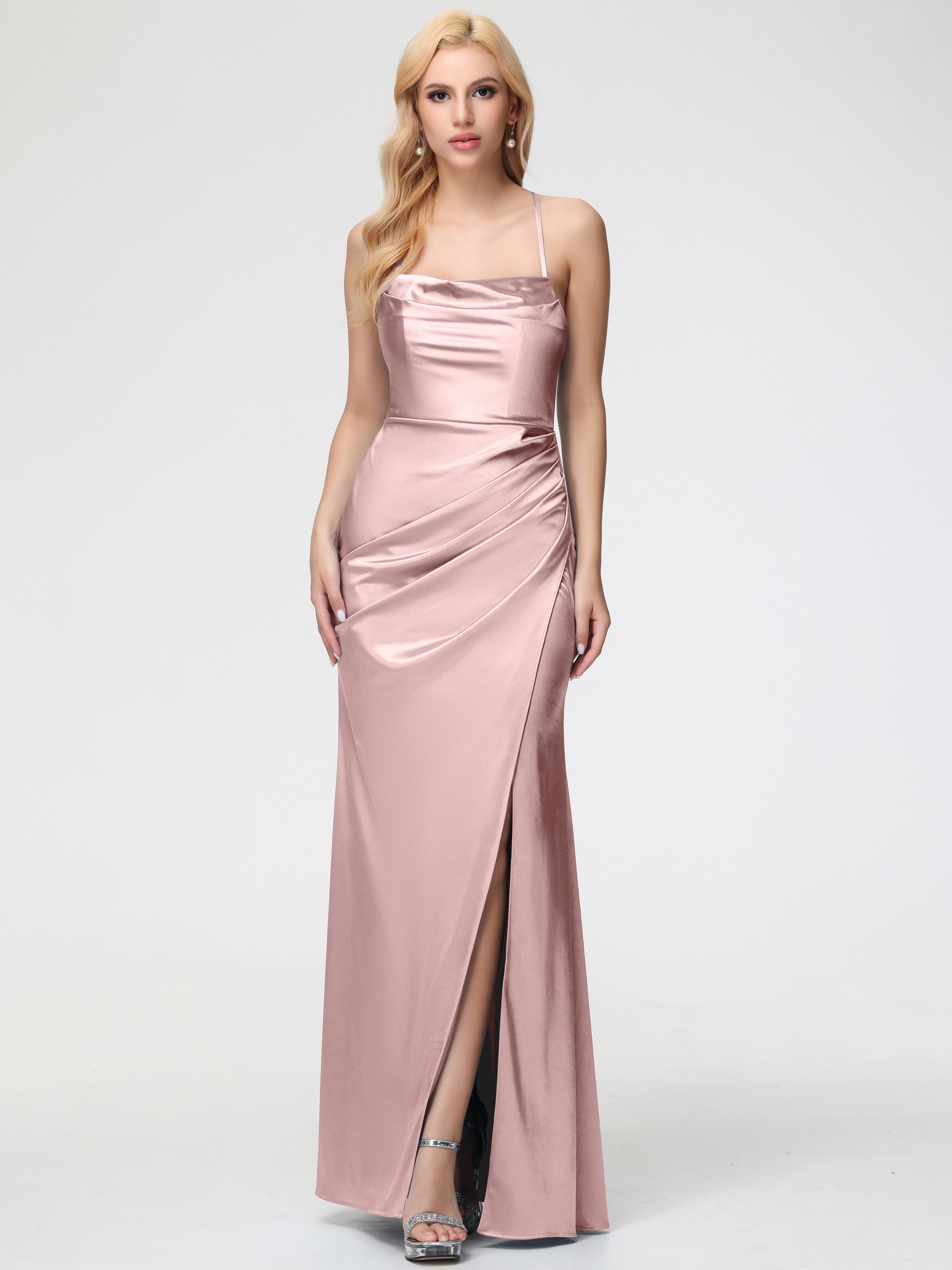 dusty rose bridesmaid dresses Dress Nude Infinity Convertible Dress, Formal Prom Dress, Party Maternity Dress Maternity Dress Plus Size & Petite The fabric is comfortable for skin Size 12 Kanali K 1882