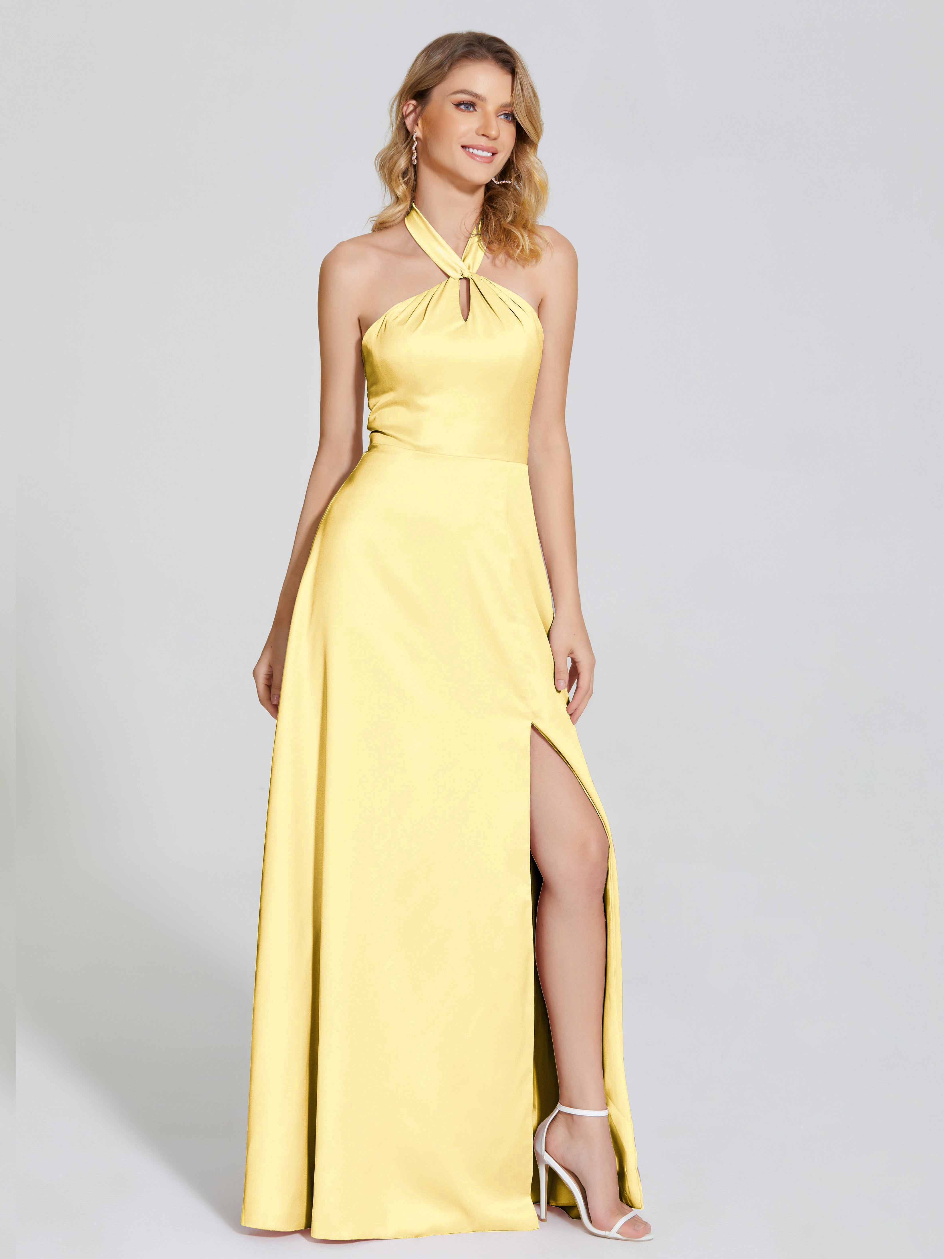 This is the Dreamy Satin Bridesmaid Dress You Are Looking For