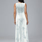 Straps V Neck Plus Size Bridesmaid Dress With Slit