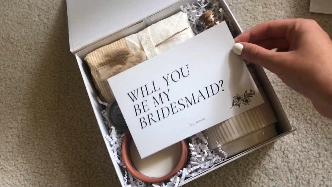 HOW I ASKED MY BRIDESMAIDS + THEIR REACTIONS