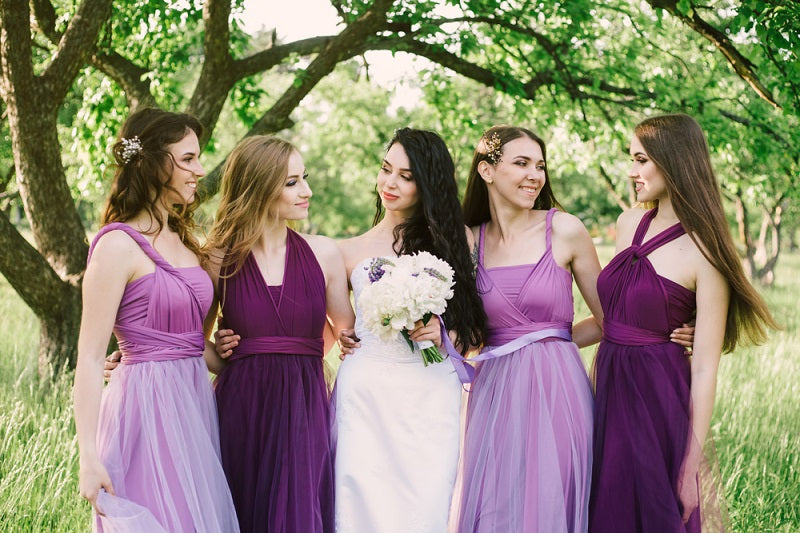 6 Stunning Choices in Tulle Bridesmaid Dresses
