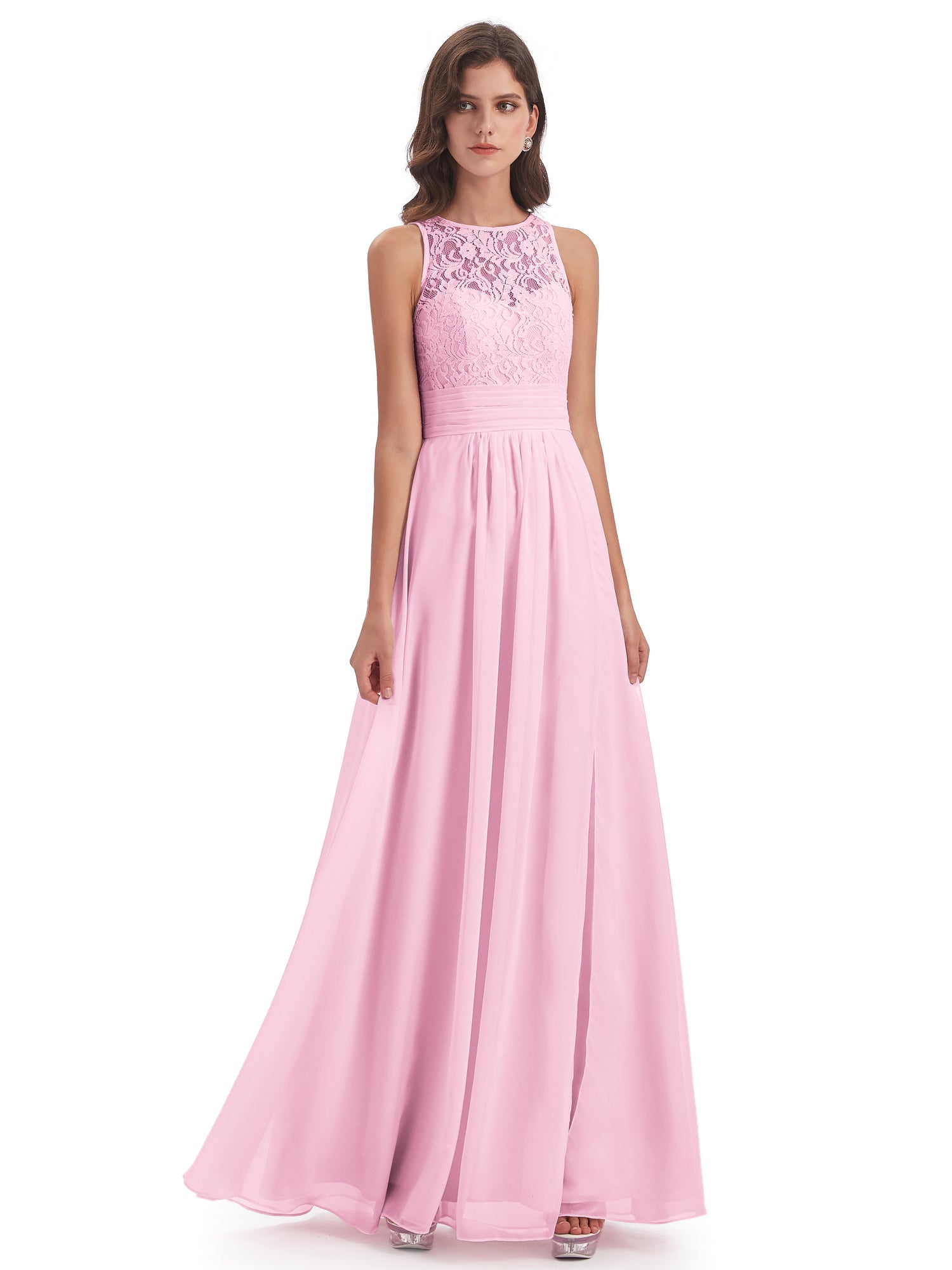Candy Pink Bridesmaid Dresses