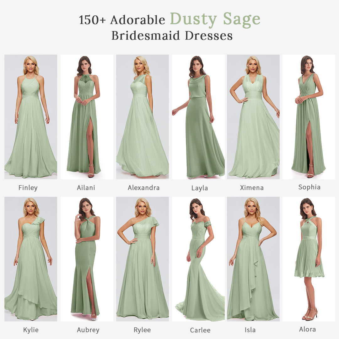 From $69 Dusty Sage Bridesmaid Dresses (500+ Styles, All sizes) From $69 Dusty Sage Bridesmaid Dresses (500+ Styles, All sizes)