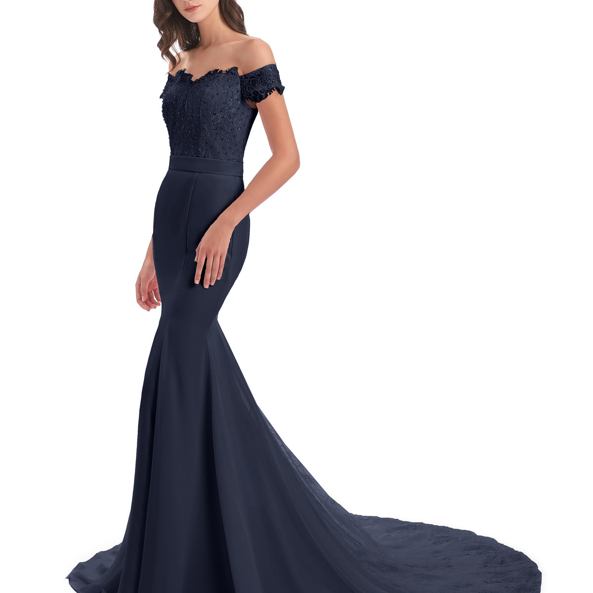 Amp Up Your Charm-Court Train Bridesmaid Dresses | Cicinia