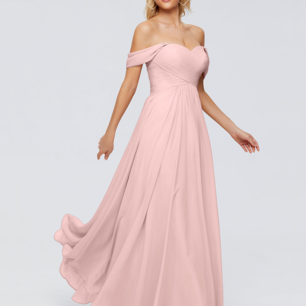 aqua mint bridesmaid dresses Samaria Halter Maxi Dress main image 0
