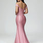 Off The Shoulder Strapless Mermaid Prom Dress With Slit