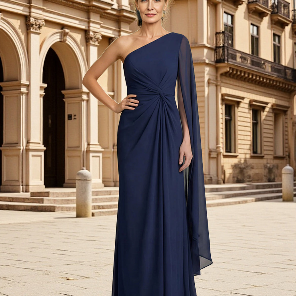 empire waist dress plus size Elegant Applique Nine-Length Chiffon Evening Dr leather dress era touch 1950's Fashion 1950s Casual Color:ROSE GOLD