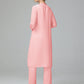 3 Pieces Chiffon Long Sleeves Mother Of The Bride Dress Pants Suits