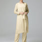 3 Pieces Chiffon Long Sleeves Mother Of The Bride Dress Pants Suits