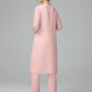3 Pieces Chiffon Long Sleeves Mother Of The Bride Dress Pants Suits