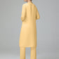 3 Pieces Chiffon Long Sleeves Mother Of The Bride Dress Pants Suits