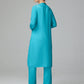 3 Pieces Chiffon Long Sleeves Mother Of The Bride Dress Pants Suits
