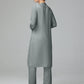 3 Pieces Chiffon Long Sleeves Mother Of The Bride Dress Pants Suits