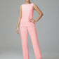 3 Pieces Chiffon Fancy Mother Of The Bride Dress Pants Suits