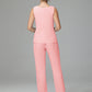 3 Pieces Chiffon Fancy Mother Of The Bride Dress Pants Suits