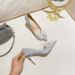 Stunning Bowknot High Heels Wedding Shoes