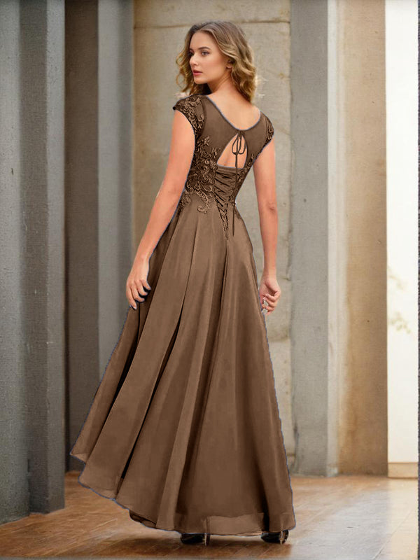 La Merchandise LAS3065 Mother of Bride Chiffon A-Line Formal Gown main image 0