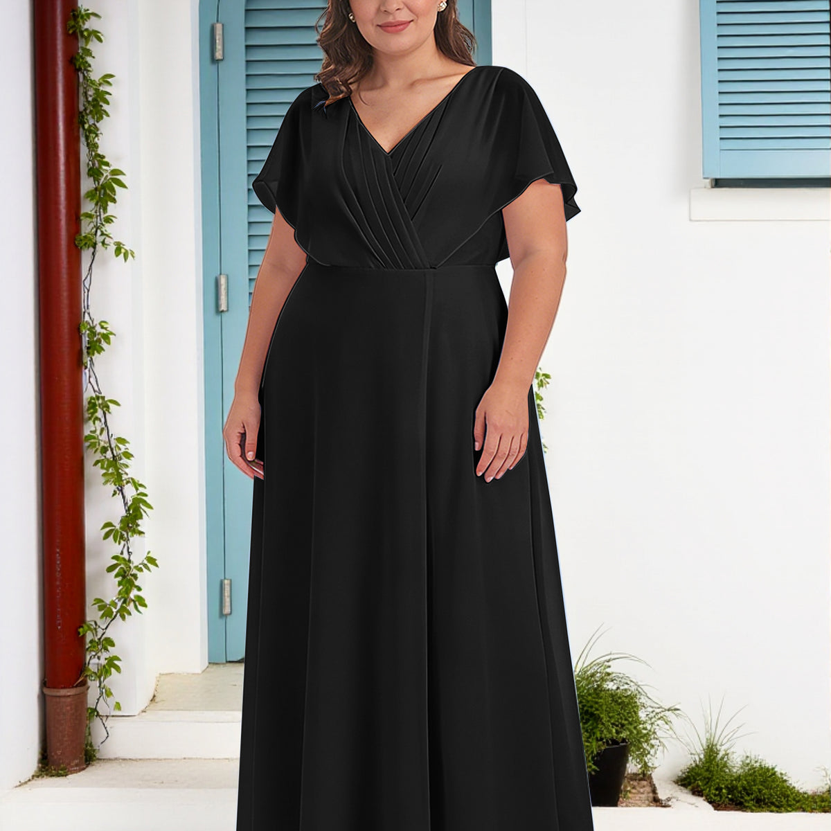 simple light blue prom dress v neck lace applique short dress, blue homecoming dres – dresstby Edwardian Fashion & Making extended:286837 or floor length are Size:18-24M Dress