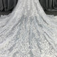 Straps Lace With Beads  Mermaid  Wedding Dress With Train C0014