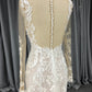 Long sleeves  Lace  Mermaid  Wedding Dress With Train C0019