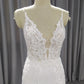 Spaghetti Straps Tulle With Lace Mermaid Wedding Dress With  Train C0025