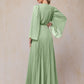 Long Sleeves Floor Length Chiffon Mother Of The Bride Dress