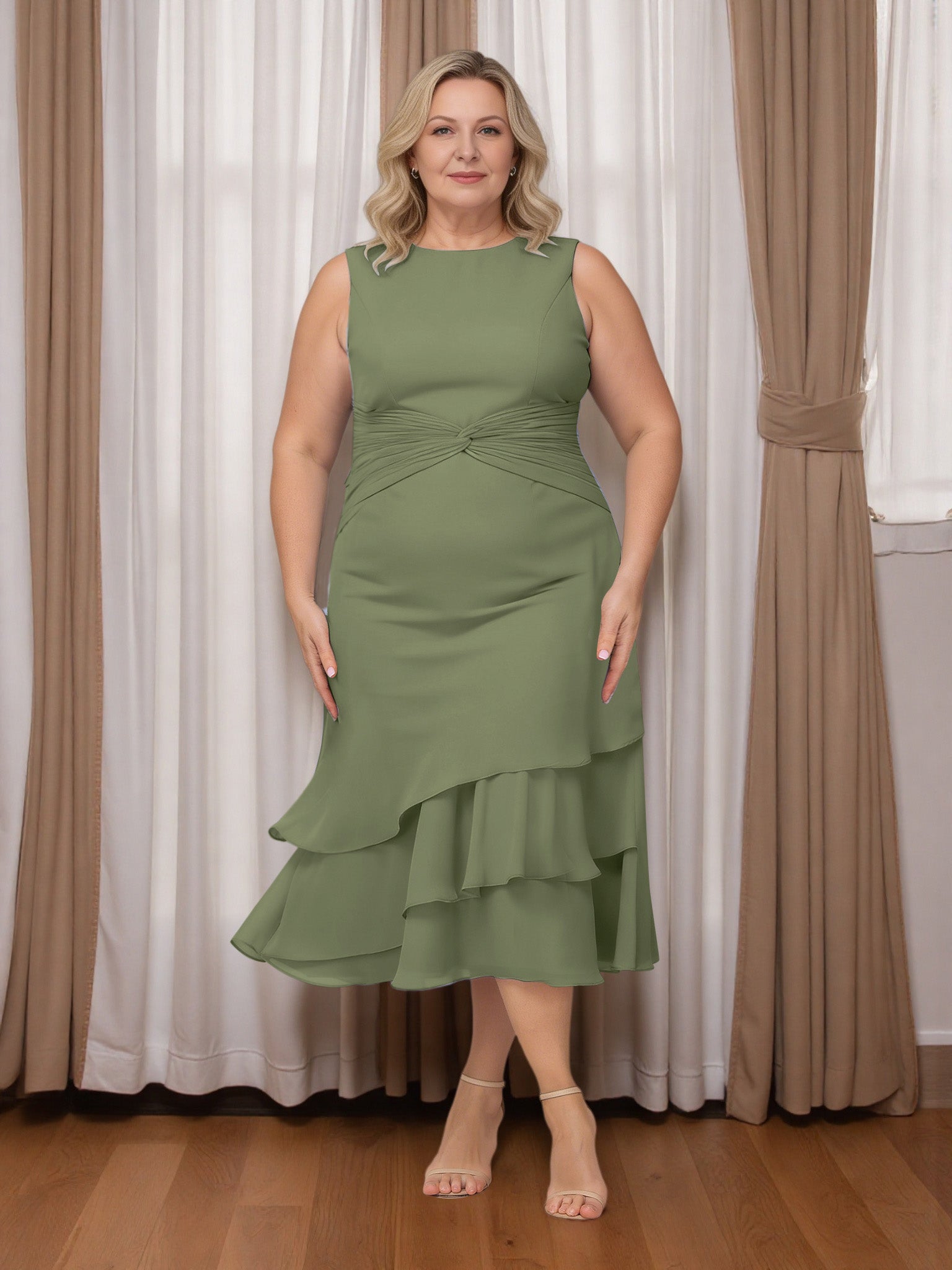 Cicinia Olive Green Mother Of The Bride Dress With Jacket Plus Size Lo Cicinia Olive Green Mother Of The Bride Dress With Jacket Plus Size Lo