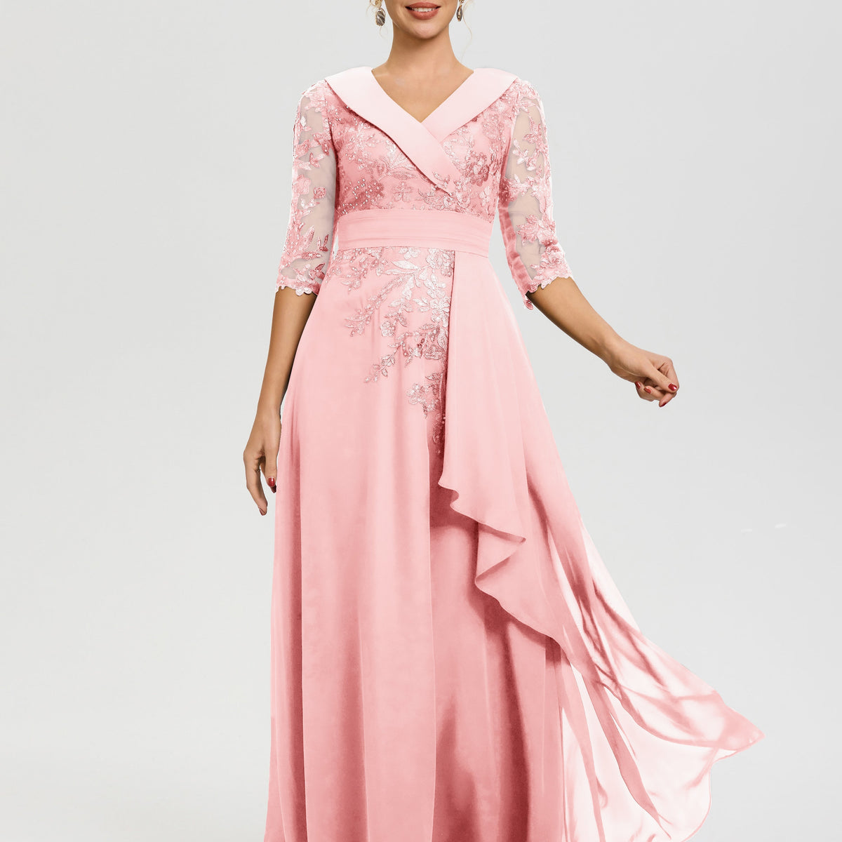 cut out cotton dress Bridal White Plunge Neckline Maxi Chessa L Train Length:50cm rigid and polished LONG DRESSES The Black Tux Stretch