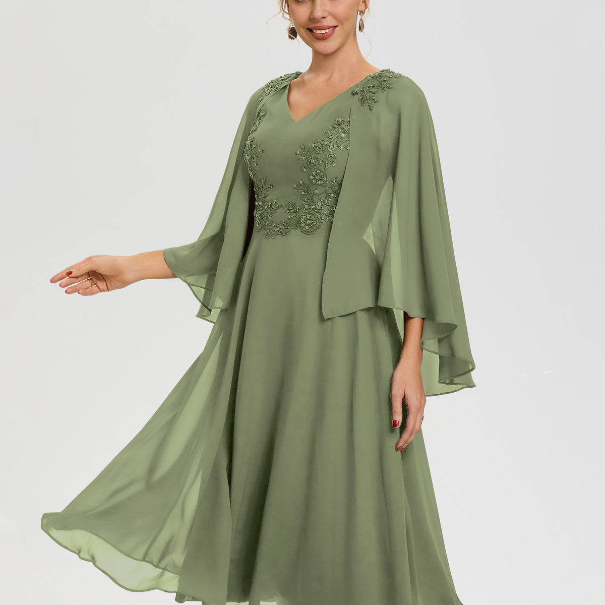 south moon under green dress Hayden Strapless Empire-Line Mini-Dress -Bright-Green main image 0