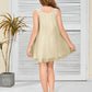 Chiffon Short Junior Bridesmaid Dress