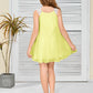 Chiffon Short Junior Bridesmaid Dress